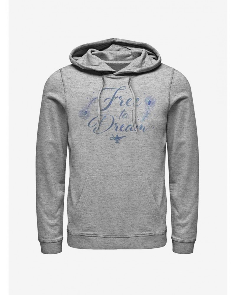 Disney Aladdin 2019 Free To Dream Hoodie $16.61 Hoodies