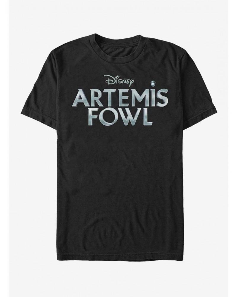 Disney Artemis Fowl Metallic Logo T-Shirt $8.13 T-Shirts