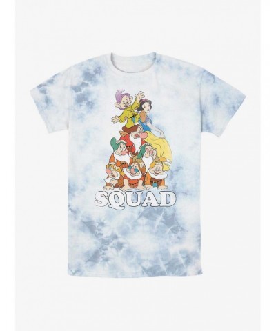 Disney Snow White and the Seven Dwarfs Squad Tie-Dye T-Shirt $8.81 T-Shirts