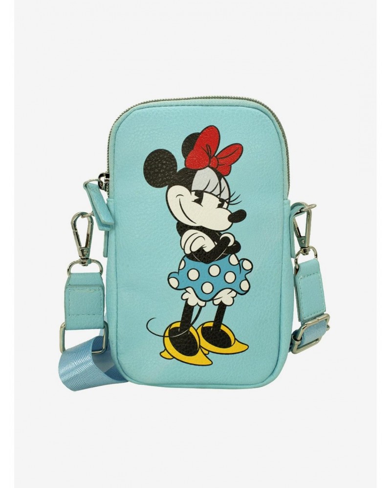 Disney Minnie Mouse Style Standing Pose Phone Bag Holder Wallet $12.78 Wallets