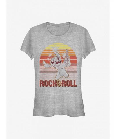 Disney Lilo & Stitch Rock And Roll Stitch Girls T-Shirt $11.21 T-Shirts