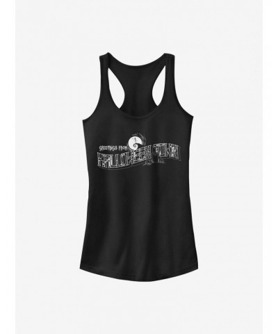 The Nightmare Before Christmas Greetings Halloween Town Girls Tank $10.71 Tanks