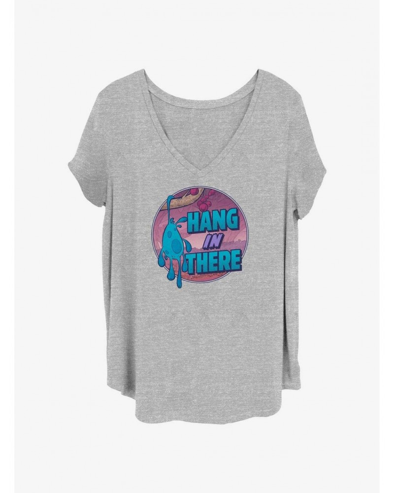 Disney Strange World Splat Hang In There Girls T-Shirt Plus Size $14.45 T-Shirts
