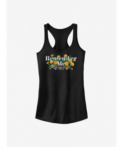 Disney Pixar Coco Remember Me Marigolds Girls Tank $11.45 Tanks