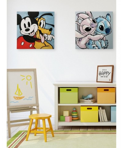 Disney Mickey Mouse And Pluto Canvas Wall Décor $23.06 Décor