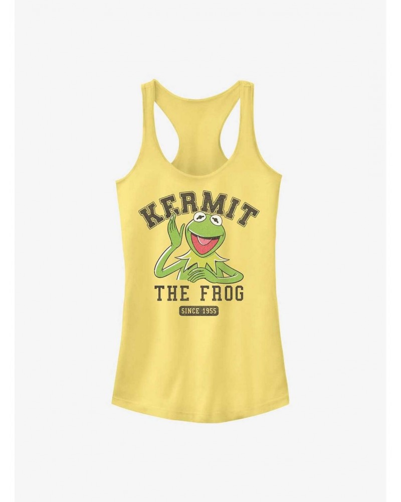 Disney The Muppets Collegiate Kermie Girls Tank $12.20 Tanks