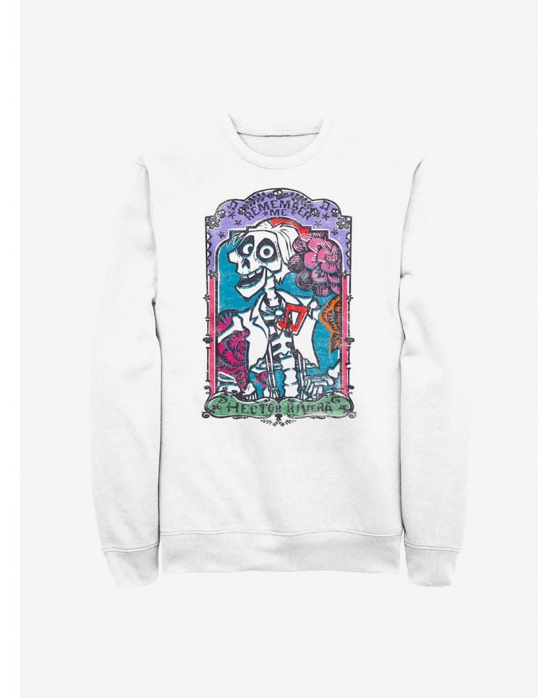 Disney Pixar Coco Hector Rivera Card Crew Sweatshirt $16.97 Sweatshirts