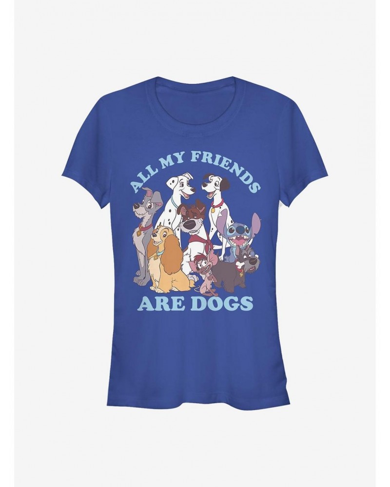 Disney Classic Dog Friends Girls T-Shirt $9.21 T-Shirts