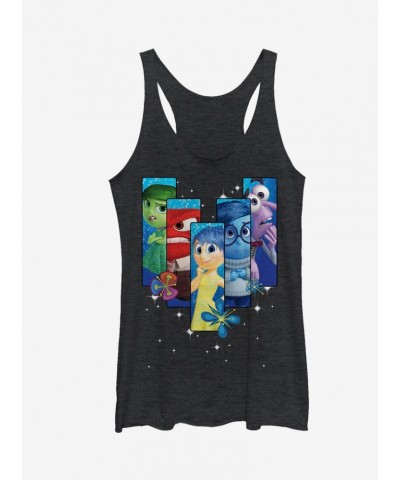 Disney Pixar Inside Out Riley's Emotions Boxes Girls Tank $10.62 Tanks