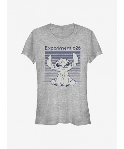 Disney Lilo & Stitch Experiment 262 Monochromatic Navy Girls T-Shirt $10.96 T-Shirts