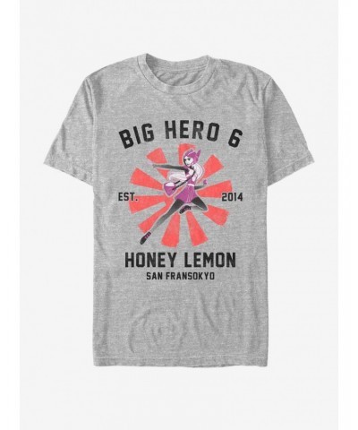 Disney Pixar Big Hero 6 Honey Lemon Collegiate T-Shirt $9.56 T-Shirts