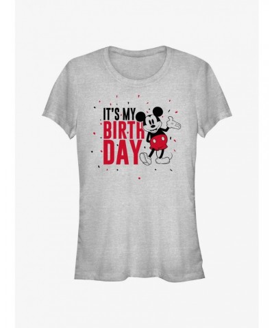 Disney Mickey Mouse Mickey It's My Birthday Girls T-Shirt $10.46 T-Shirts