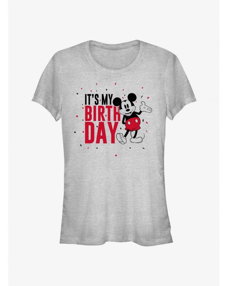Disney Mickey Mouse Mickey It's My Birthday Girls T-Shirt $10.46 T-Shirts