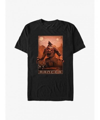 Star Wars The Book Of Boba Fett Rancor T-Shirt $11.71 T-Shirts