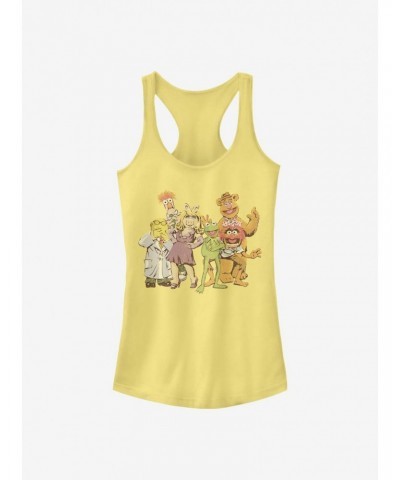 Disney The Muppets Muppet Gang Girls Tank $10.21 Tanks