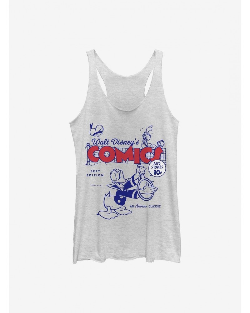 Disney Donald Duck Donalds Comic Cover Girls Tank $11.40 Tanks