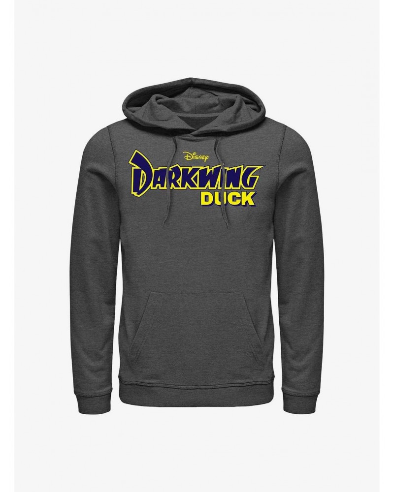 Disney Darkwing Duck Darkwing Logo Hoodie $18.41 Hoodies