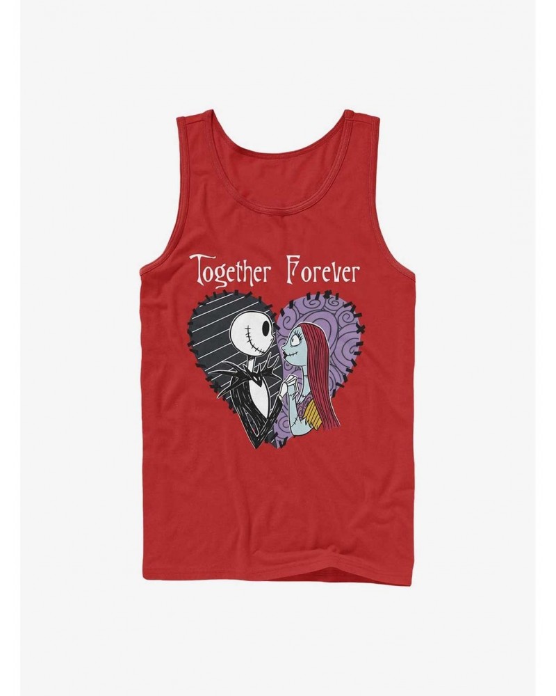 The Nightmare Before Christmas Jack & Sally Together Forever Tank Top $11.95 Tops