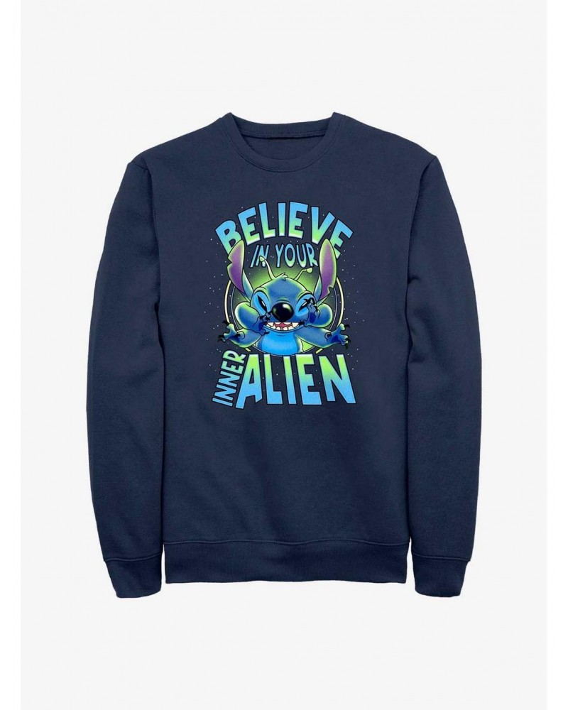 Disney Lilo & Stitch Inner Alien Sweatshirt $12.92 Sweatshirts