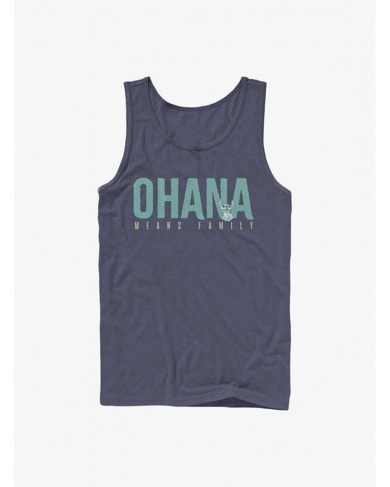 Disney Lilo & Stitch Ohana Bold Tank $8.72 Tanks