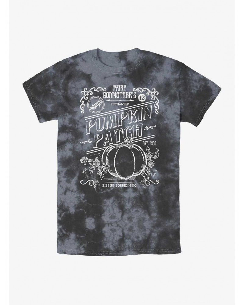 Disney Cinderella Fairy Godmother's Pumpkin Patch Tie-Dye T-Shirt $12.17 T-Shirts