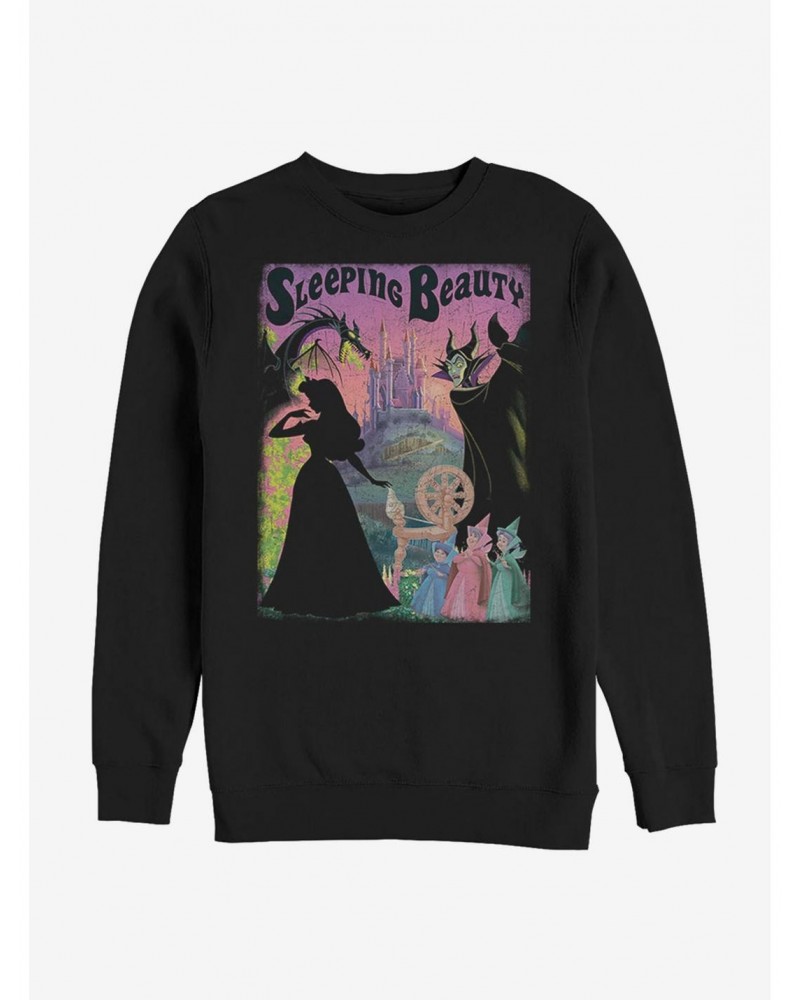 Disney Sleeping Beauty Poster Sweatshirt $14.02 Sweatshirts