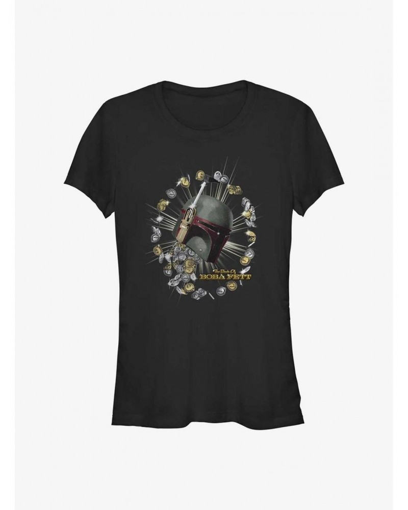 Star Wars The Book of Boba Fett All About Credits Girls T-Shirt $10.71 T-Shirts