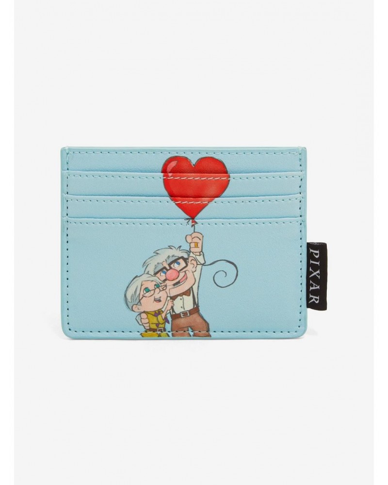 Loungefly Disney Pixar Up Carl & Ellie Heart Balloon Cardholder $6.08 Cardholder