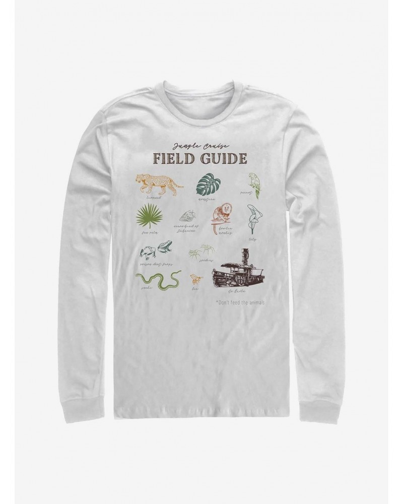 Disney Jungle Cruise Field Guide Long-Sleeve T-Shirt $13.82 T-Shirts