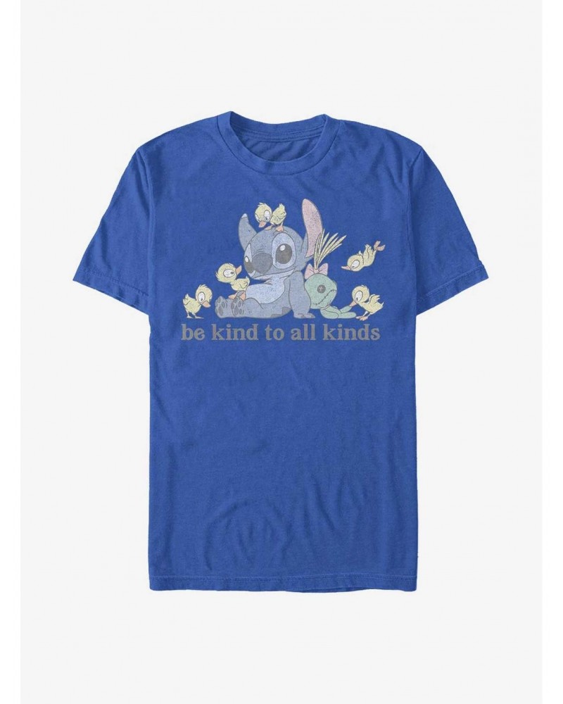 Disney Lilo & Stitch Be Kind To All Kinds T-Shirt $10.99 T-Shirts