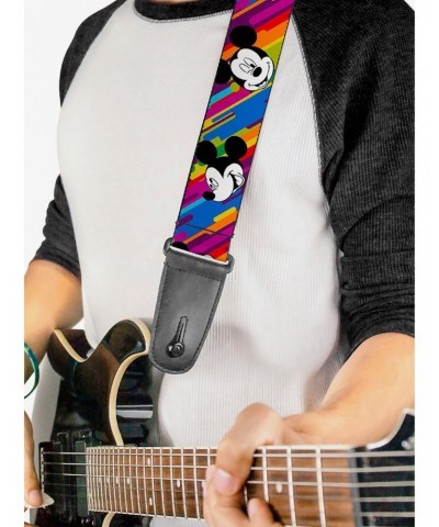 Disney Mickey Mouse Expressions Multicolor Guitar Strap $7.97 Guitar Straps