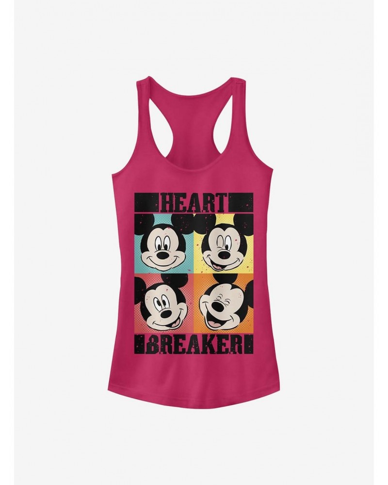 Disney Mickey Mouse Mickey Heart Girls Tank $8.47 Tanks