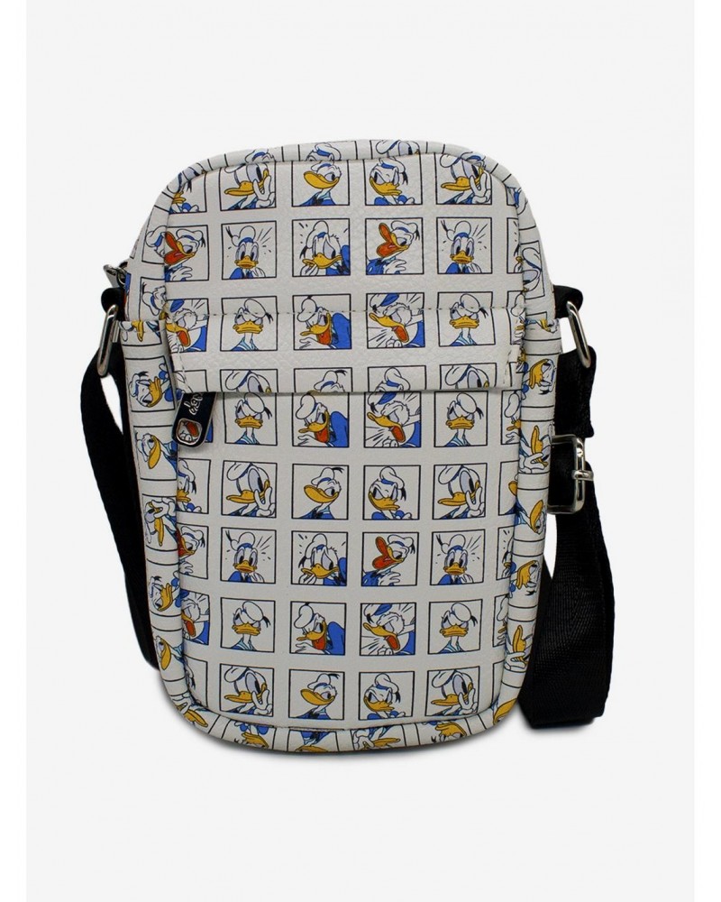 Disney Donald Duck Expression Blocks Cross Body Bag $12.75 Bags