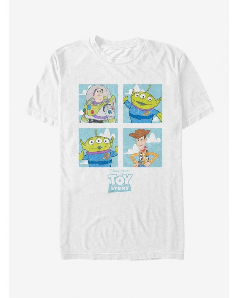 Toy Story Character Box T-Shirt $12.45 T-Shirts