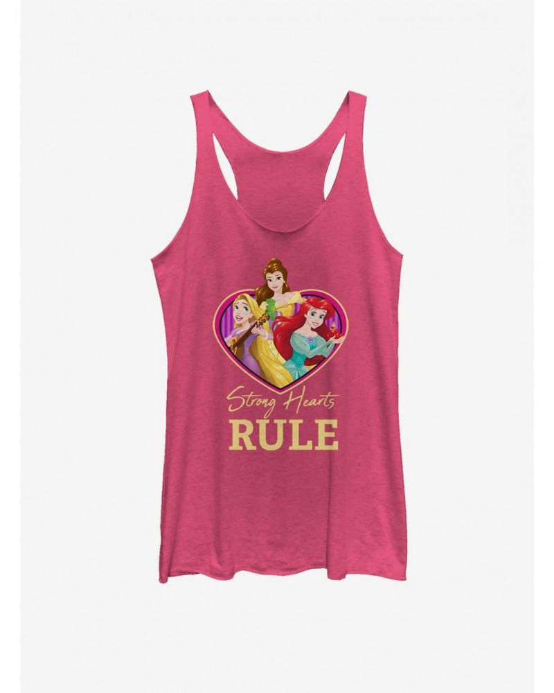 Disney Princesses Strong Hearts Rule Girls Tank $9.32 Tanks