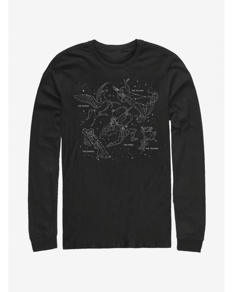 Disney Hercules Constellation Long-Sleeve T-Shirt $14.48 T-Shirts