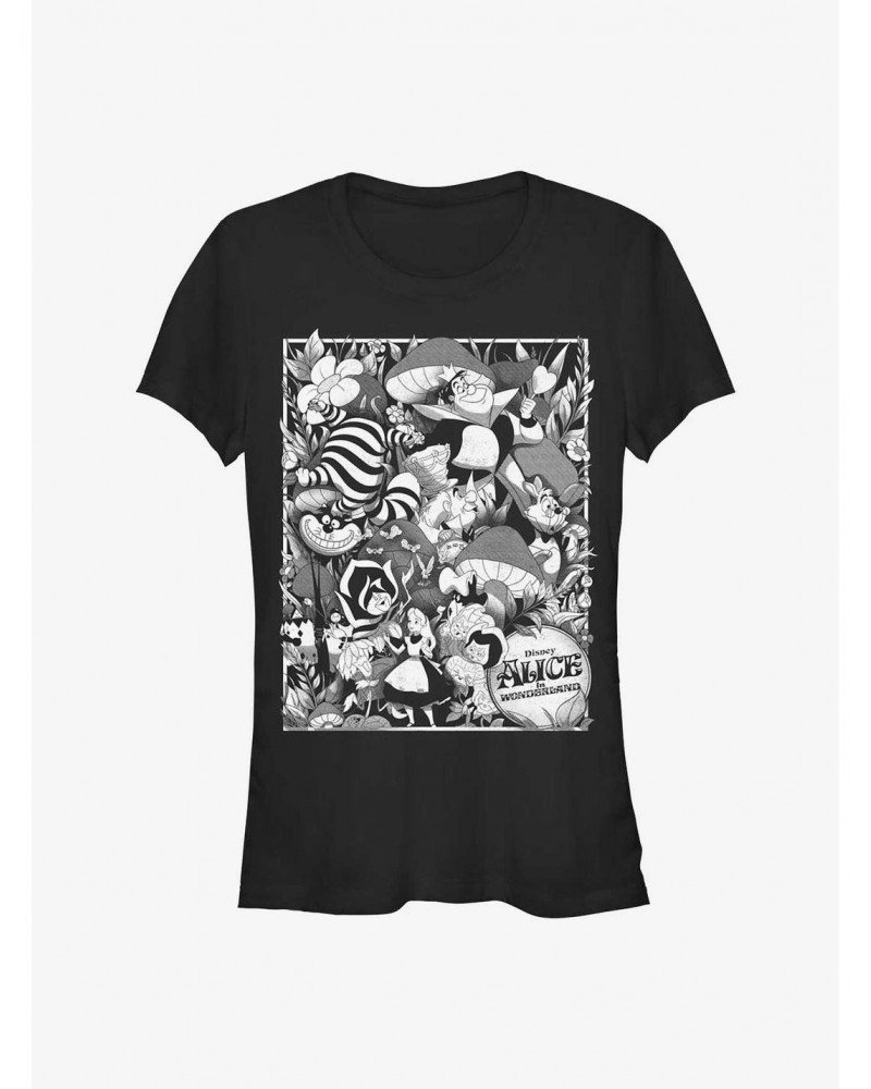 Disney Alice In Wonderland Alice Poster Girls T-Shirt $9.96 T-Shirts
