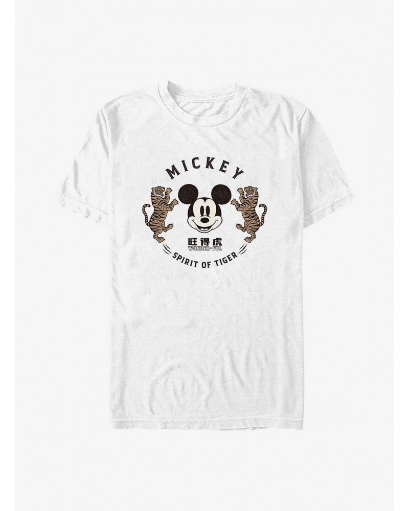Disney Mickey Mouse Spirit of Tiger T-Shirt $8.84 T-Shirts