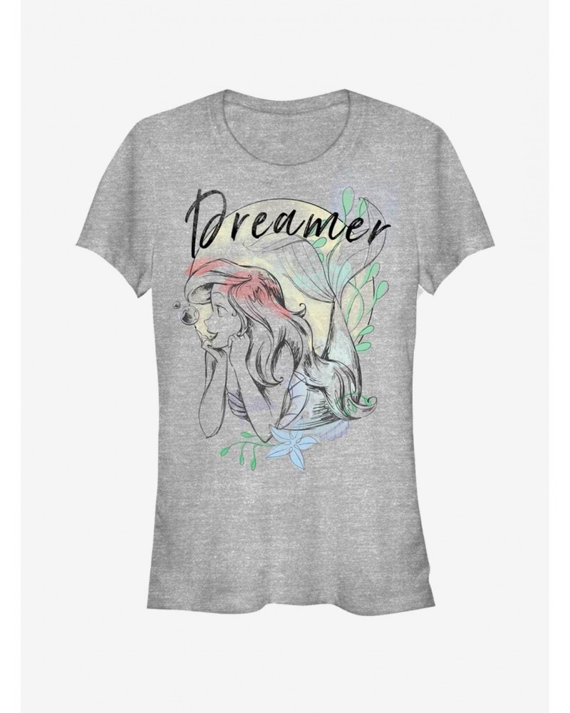 Disney The Little Mermaid Dreamer Girls T-Shirt $8.22 T-Shirts