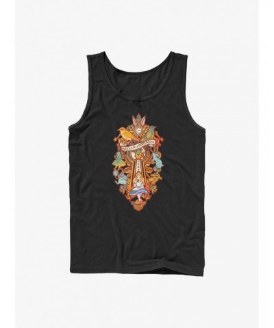 Disney Alice in Wonderland We're All Mad Here Tank $7.47 Tanks