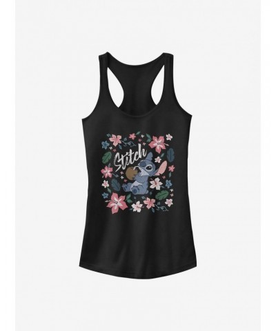 Disney Lilo & Stitch Tropical Stitch Girls Tank $8.72 Tanks