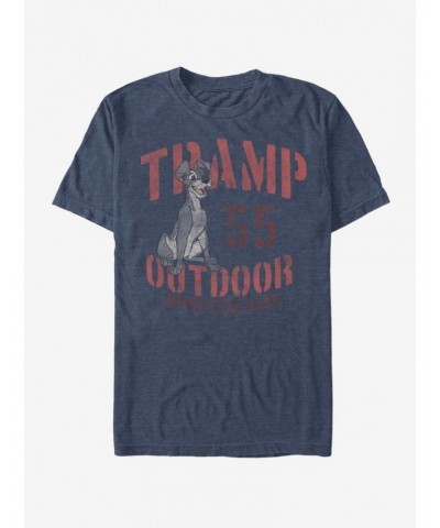 Disney Lady And The Tramp Outdoor Tramp T-Shirt $10.28 T-Shirts